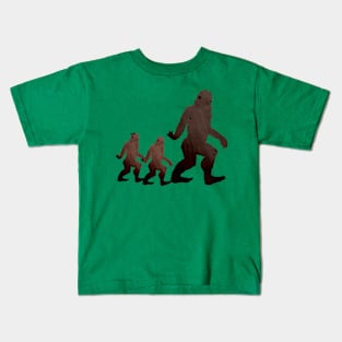 Bigfoot and the Family Kids T-Shirt